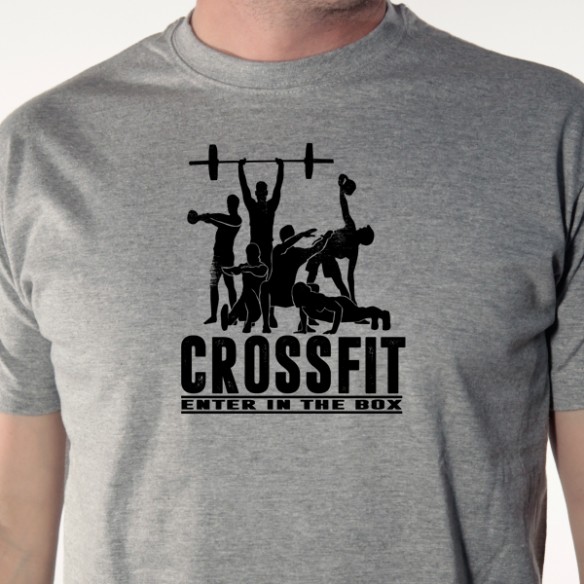Tee shirt online crossfit humour