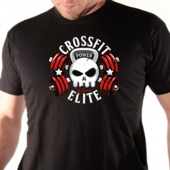 tee-shirt Crossfit skull