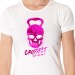 t shirt crossfit - Crossfit pink skull