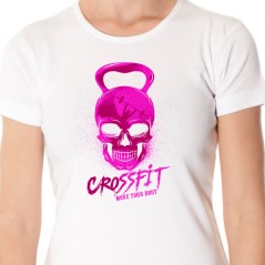 Crossfit pink skull