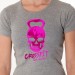 t shirt crossfit - Crossfit pink skull