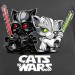 T shirt Parodie - Cats wars