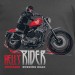 T shirt motard - Hell's rider