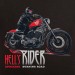 T shirt motard - Hell's rider