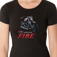 T shirt motard - American rider