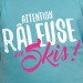 t shirt Les Alpes - Râleuse ski