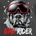 t-shirt Les Alpes - Bad rider