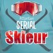 t shirt Les Alpes - Serial skieur