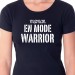 t shirt phrase humour - Maman warrior