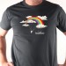 t-shirt parapente - Over the rainbow