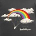 t-shirt parapente - Over the rainbow