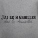 t-shirt phrase humour Le maroilles dans les chaussettes