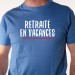 t shirt phrase humoristique - Retraité occupé