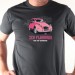 t-shirt auto - 2 CV Flamingo 