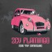 t-shirt auto - 2 CV Flamingo 