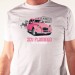 t-shirt auto - 2 CV Flamingo 