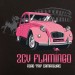 t-shirt auto - 2 CV Flamingo 