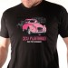 t-shirt auto - 2 CV Flamingo 