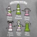 t shirt Bretagne - Phares Andoles