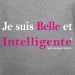 t shirt - Je suis belle 