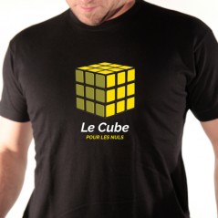 T shirt Cube pour les nuls