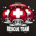 T shirt Team rescue