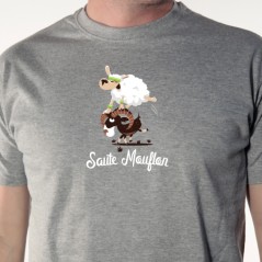 t shirt Saute mouflon