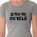 t-shirt Je peux pas j'ai vélo