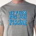 t shirt Je peux pas j'ai piscine