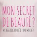 t-shirt Mon secret de beauté