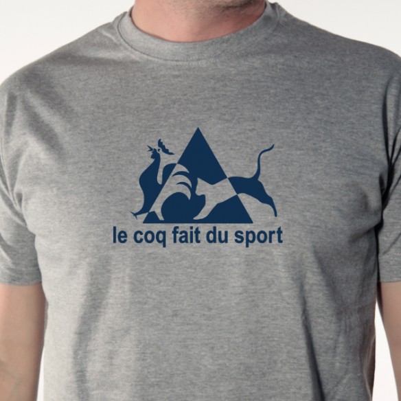 Le coq fait du sport