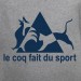 t shirt Le coq fait du sport