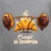 t shirt Crossfit de champion