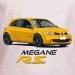 T shirt auto - Megane RS - Avomarks