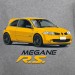 T shirt auto - Megane RS - Avomarks