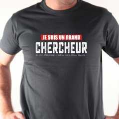 Je suis chercheur