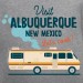 t-shirt série Visit Albuquerque