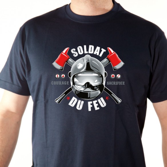 les meilleurs deviennent pompiers / cadeau pompier' T-shirt Homme