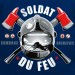 t-shirt Soldat du feu