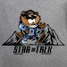 t-shirt marmotte star du trek