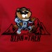 t-shirt marmotte star du trek