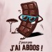 t-shirt j'peux pas, j'ai abdos