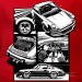 t shirt Porsche Stuttgart 930 Turbo