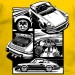 t shirt Porsche Stuttgart 930 Turbo