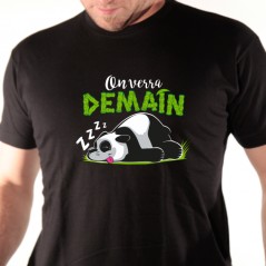 t-shirt On verra demain