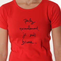 T shirt phrase humoristique - J'étais pas prêt - Avomarks