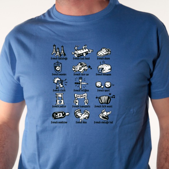 T shirt Auto - French Collection - Avomarks