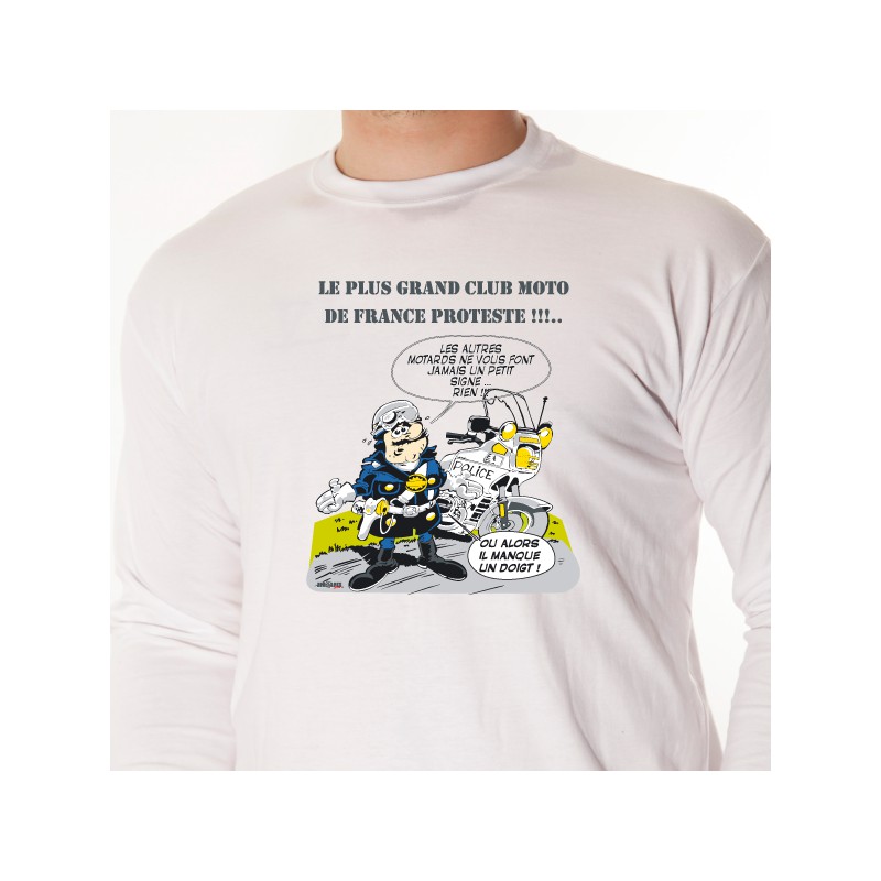 T shirt Motard - Club de Moto - Avomarks