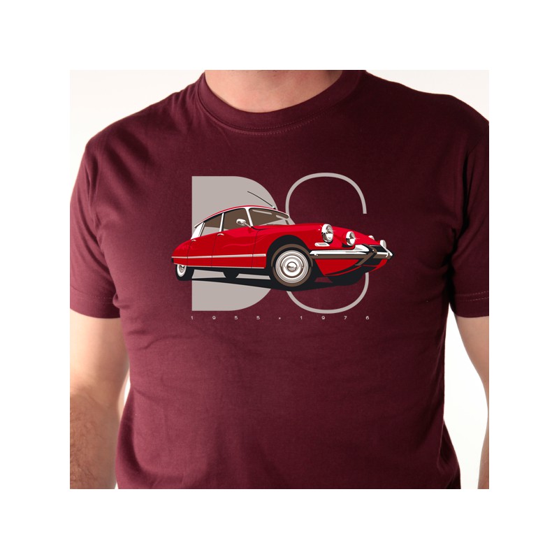 T-shirt homme voiture Citroën DS