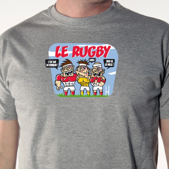 t shirt rugby - rugby triple